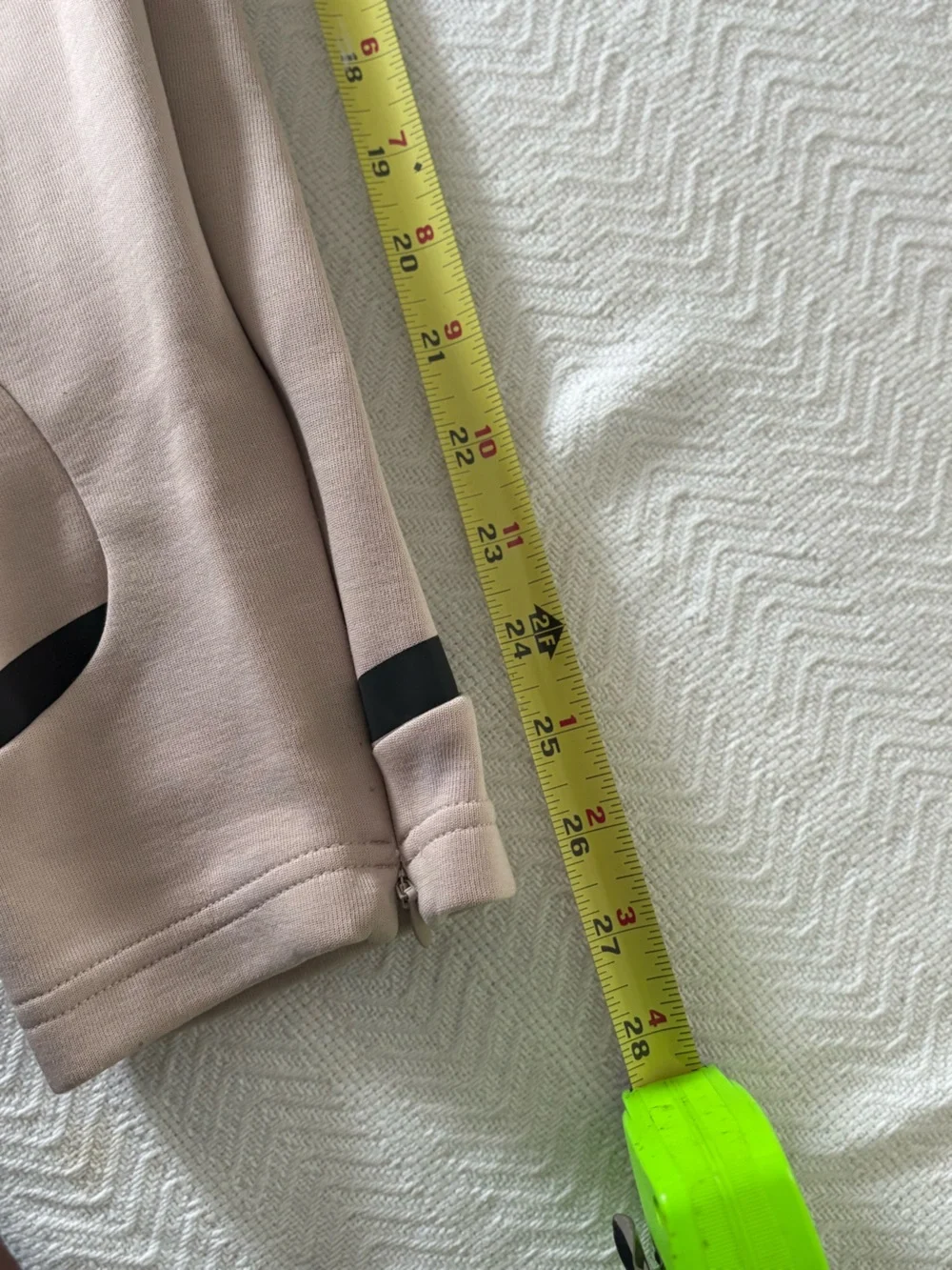 adidas Men's Taupe Joggers with Black Trim